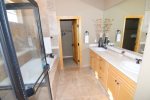 san felipe baja el dorado ranch condo 76-4 double sink bathroom with shower and tub